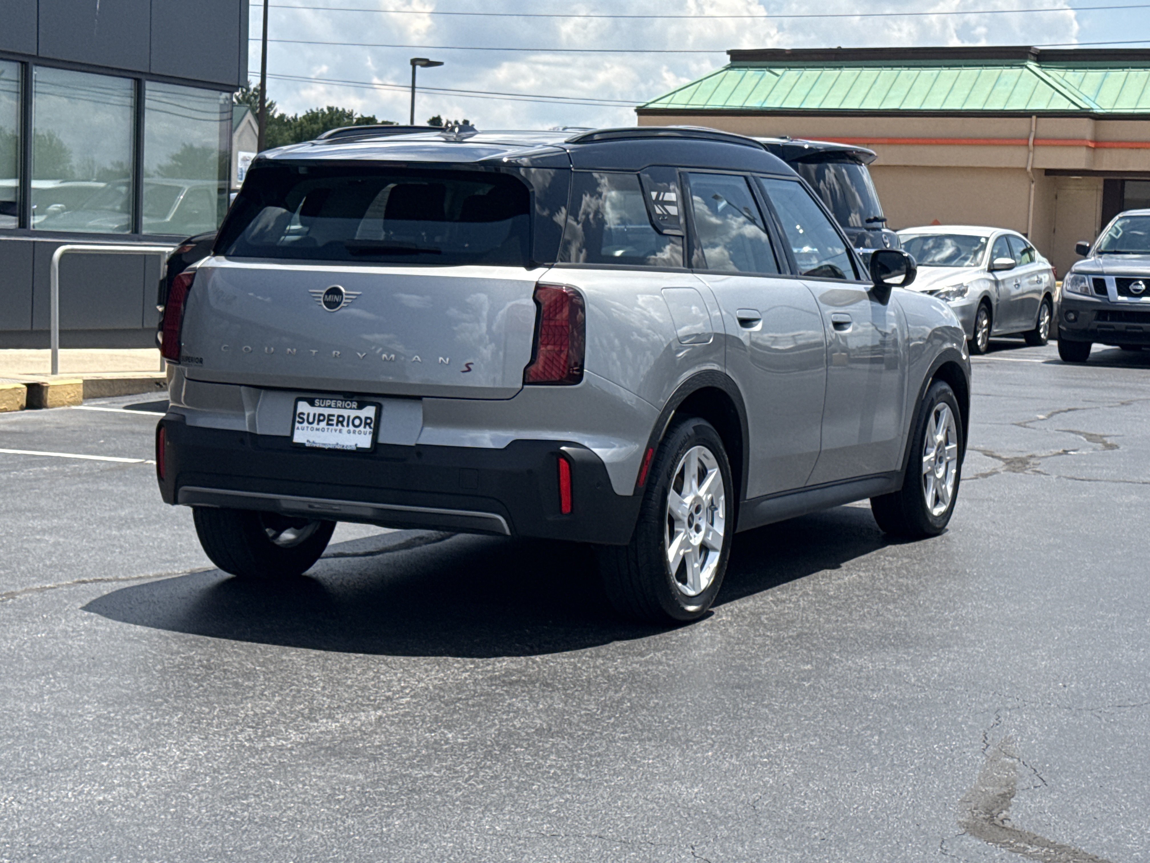 Used 2025 Melting Silver III Metallic MINI S AWD image 3