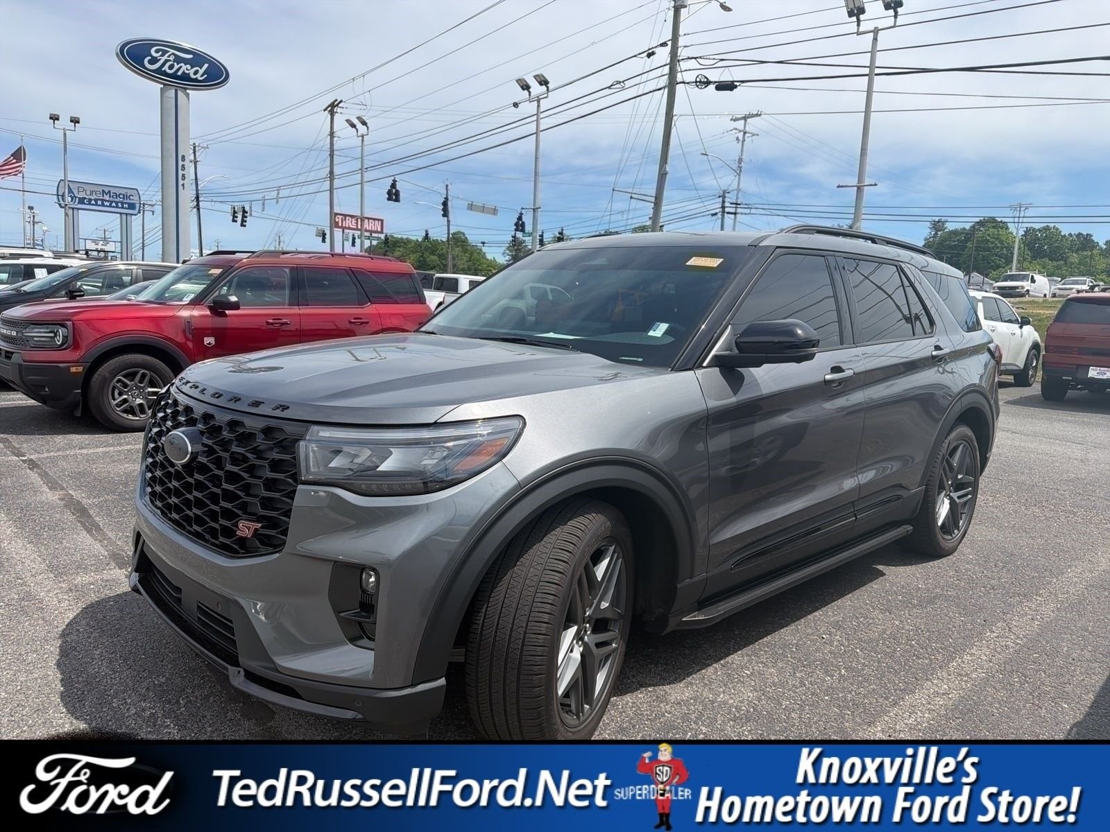 Used 2025 Gray Metallic Ford ST image 1