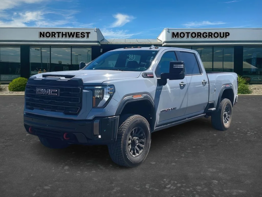 Used 2024 Thunderstorm Grey GMC AT4X image 3