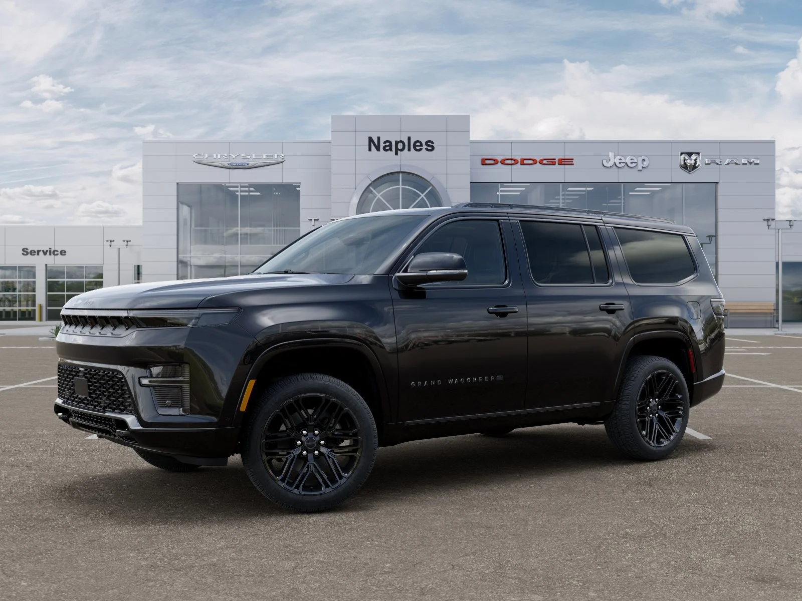 New 2026 High Gloss Black Exterior Paint Jeep Limited Reserve image 2