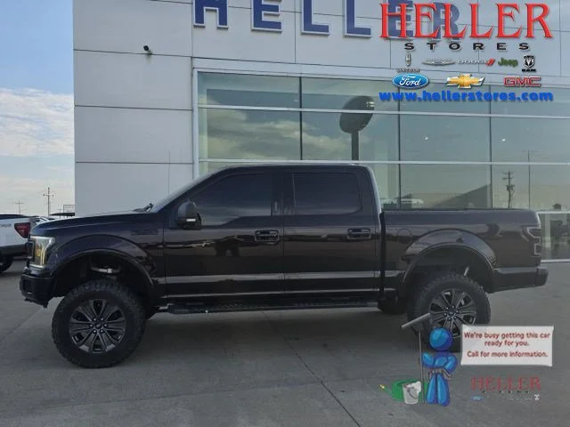 Used 2018 Magma Red Ford XLT image 1