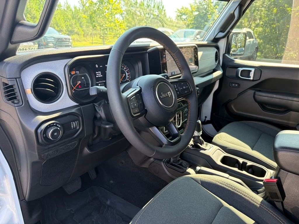 Used 2024 Bright White Clearcoat Jeep Sport S image 29