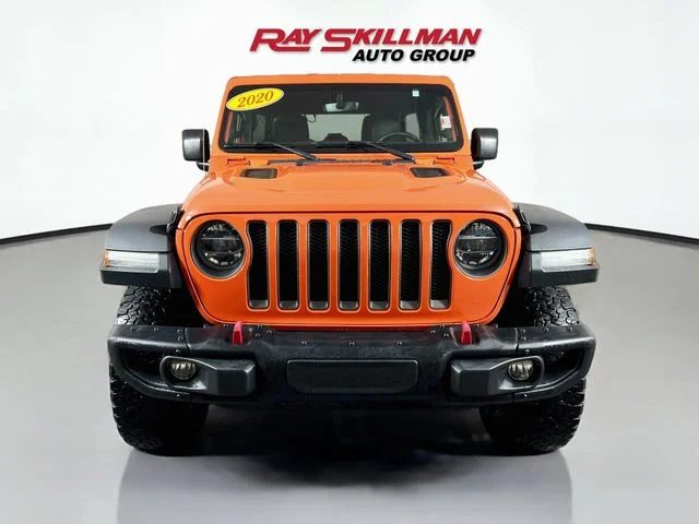Used 2020 Orange Jeep Unlimited Rubicon image 2