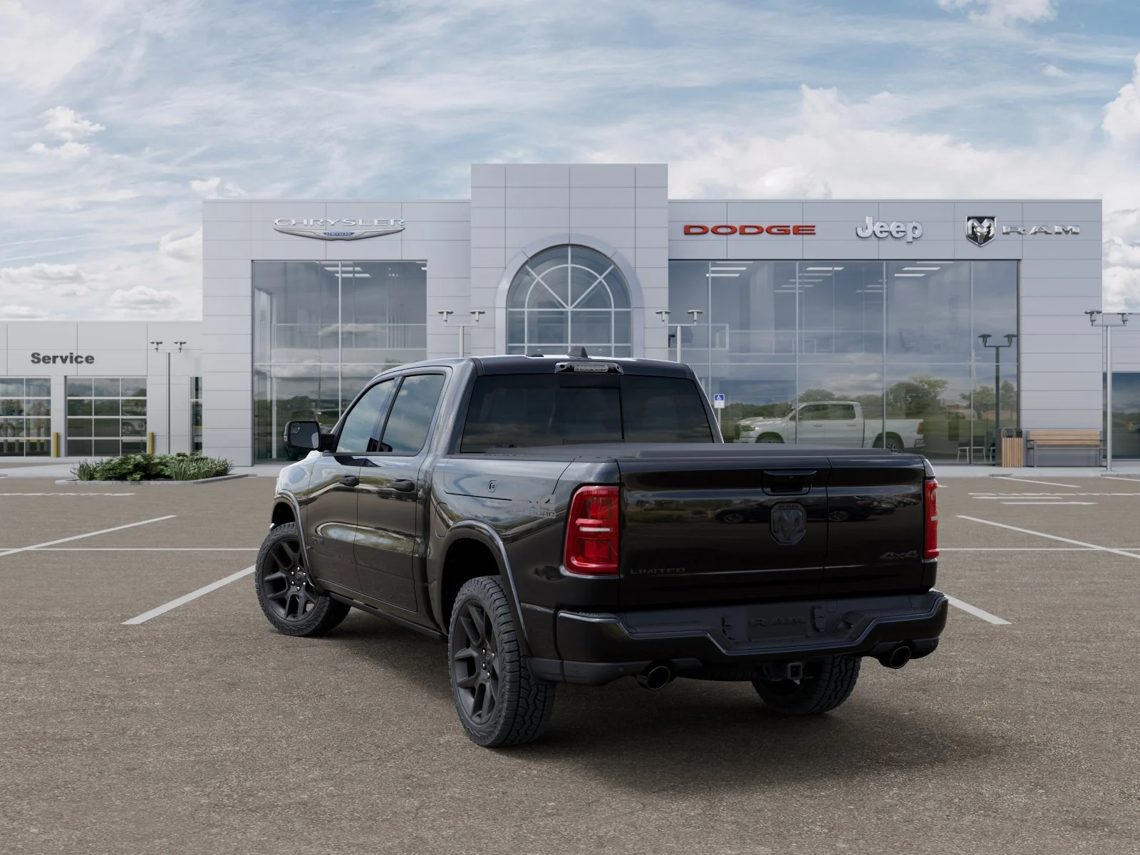 New 2026 Diamond Black Crystal Pearl-Coat Exterior Paint RAM Limited image 30