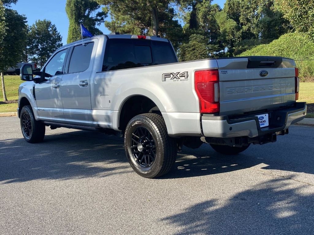 Certified Used 2022 Iconic Silver Metallic Ford Lariat image 6