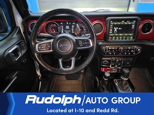 Used 2022 Bright White Clearcoat Jeep Unlimited Rubicon image 15