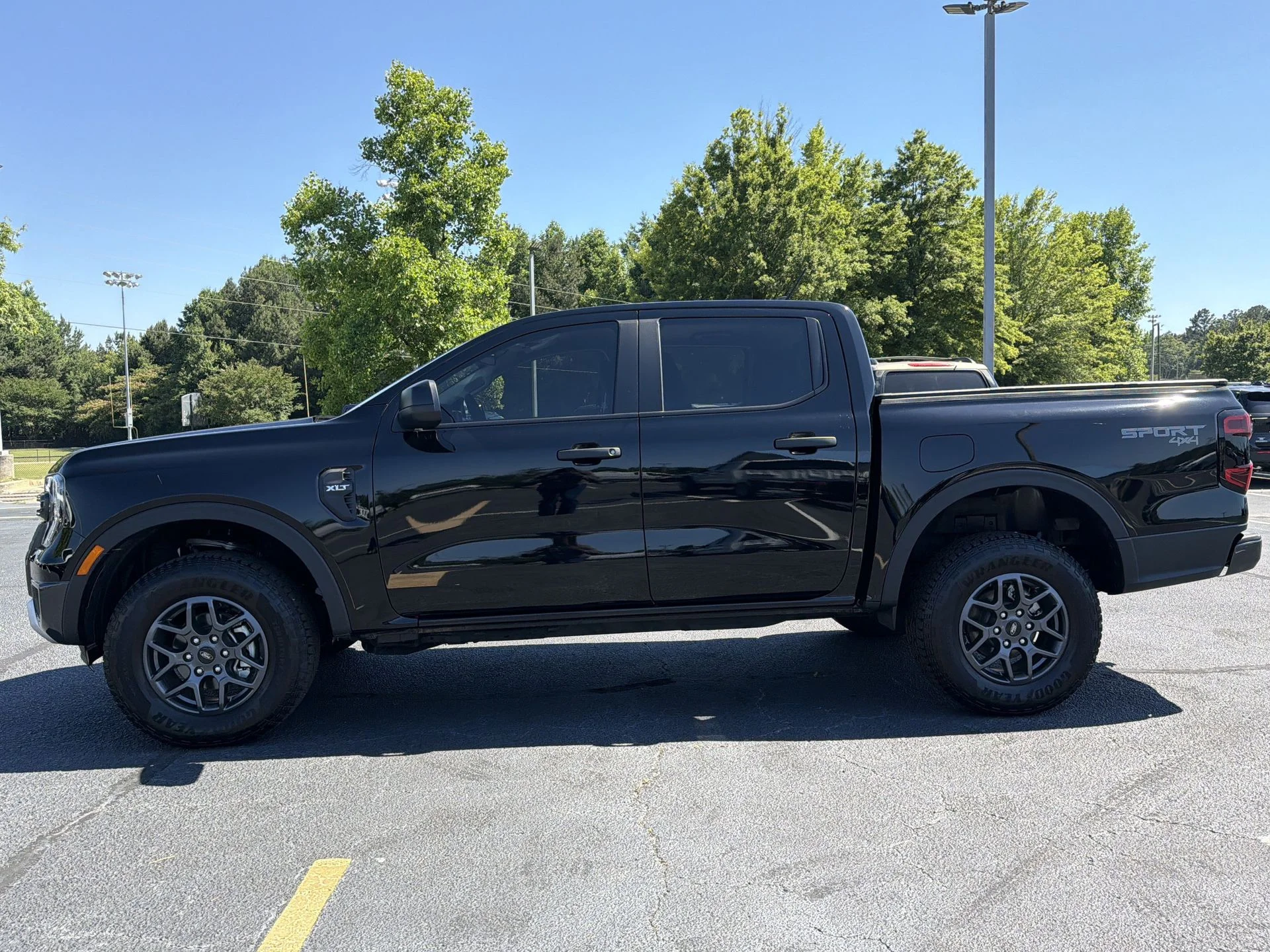 Certified Used 2025 Shadow Black Ford XLT image 23