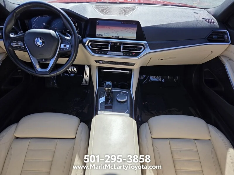 Used 2019 Sunset Orange Metallic BMW 330I SEDAN image 12