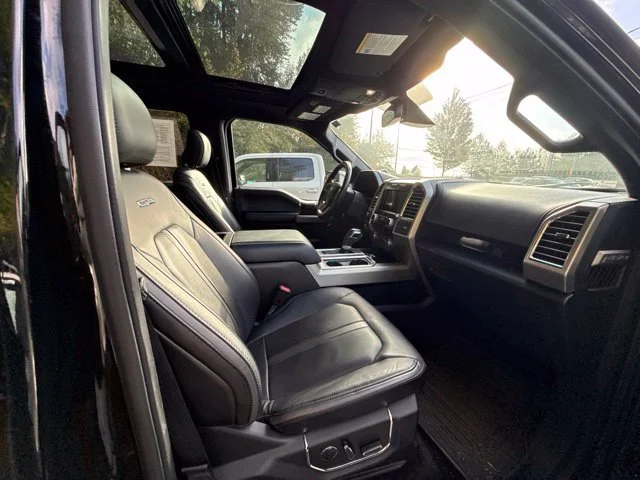 Used 2016 Shadow Black Ford Platinum image 9
