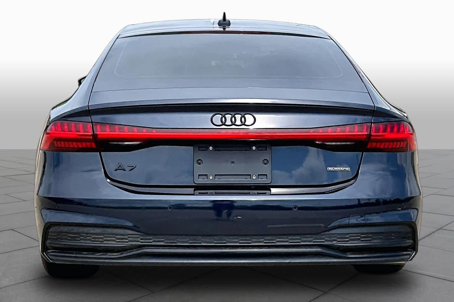 Used 2022 Firmament Blue Metallic Audi Premium Plus image 5