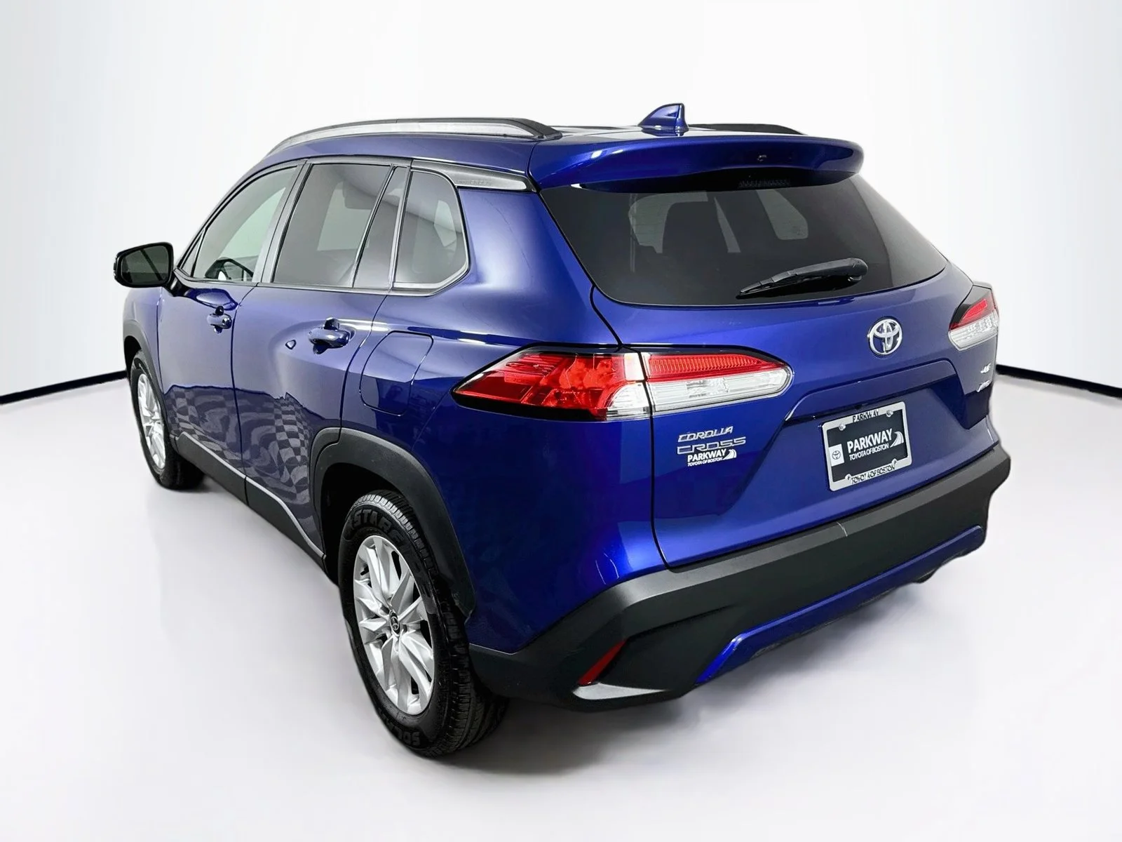 Used 2024 Blue Toyota LE image 5