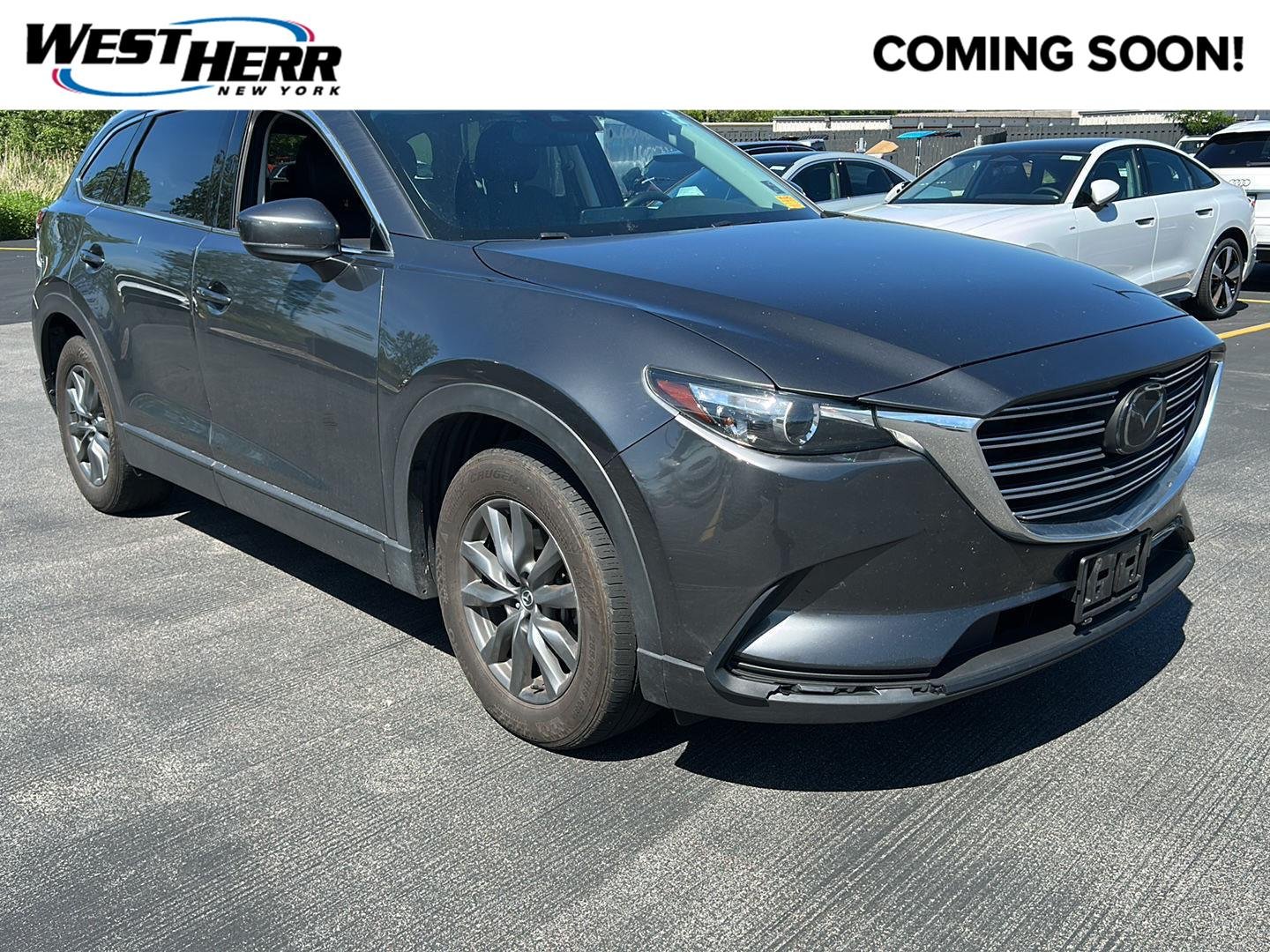 Used 2022 Machine Gray Metallic Mazda Touring image 1