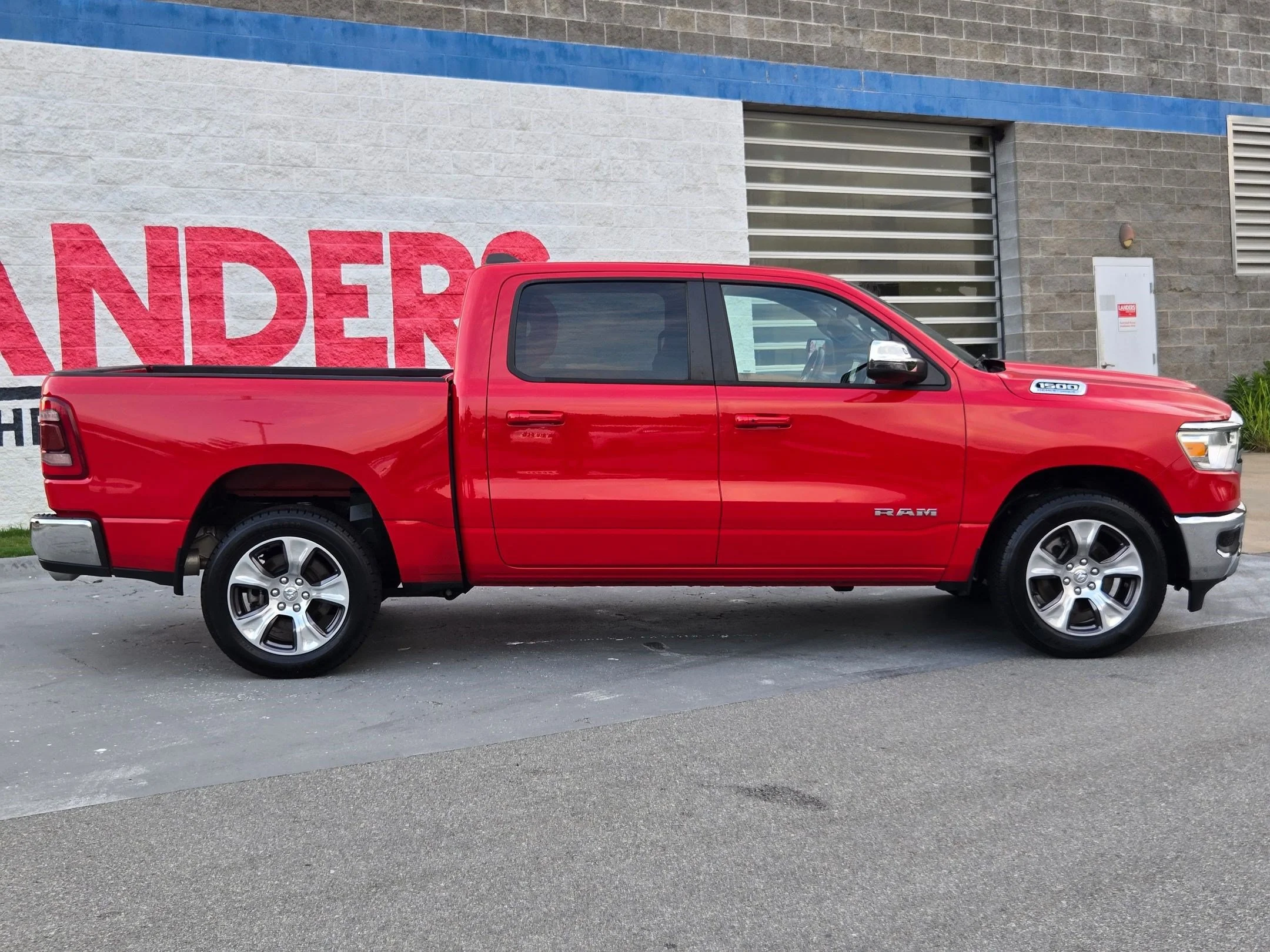 Used 2024 Flame Red Clearcoat Ram Laramie image 8