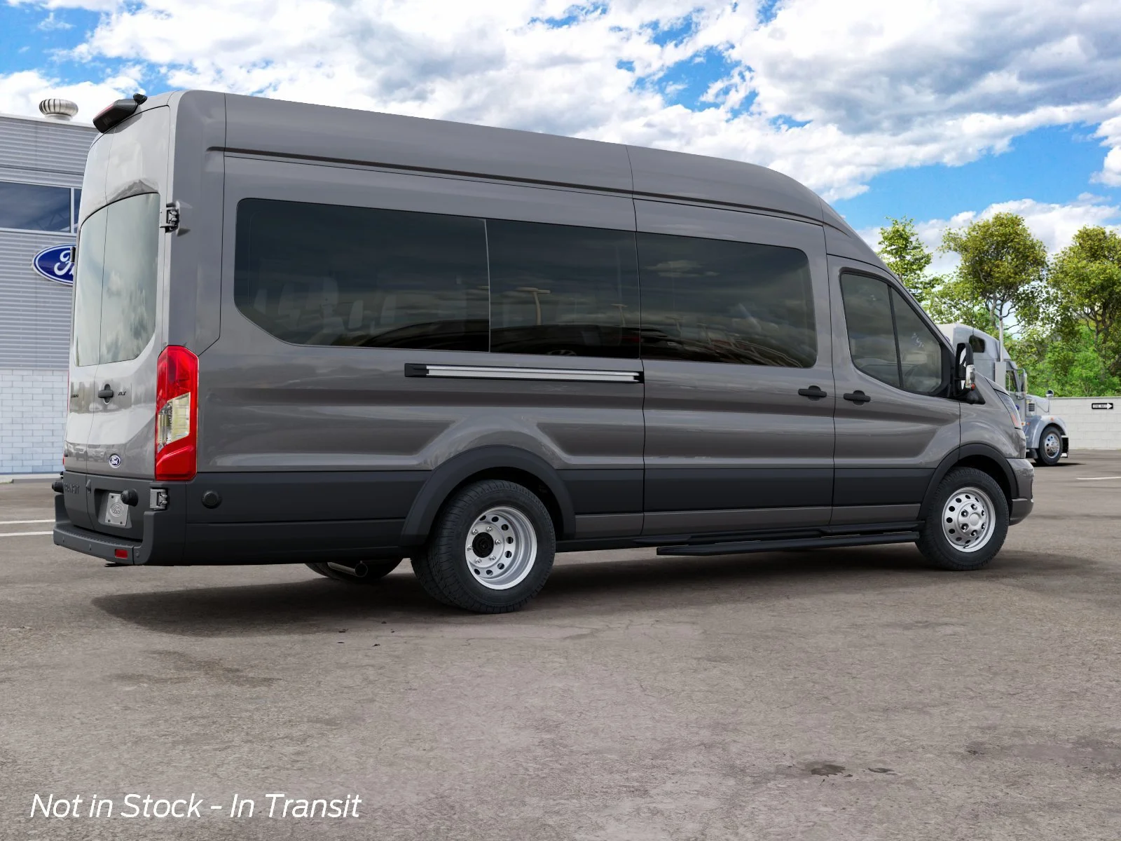 New 2027 Carbonized Gray Metallic Ford XLT image 7