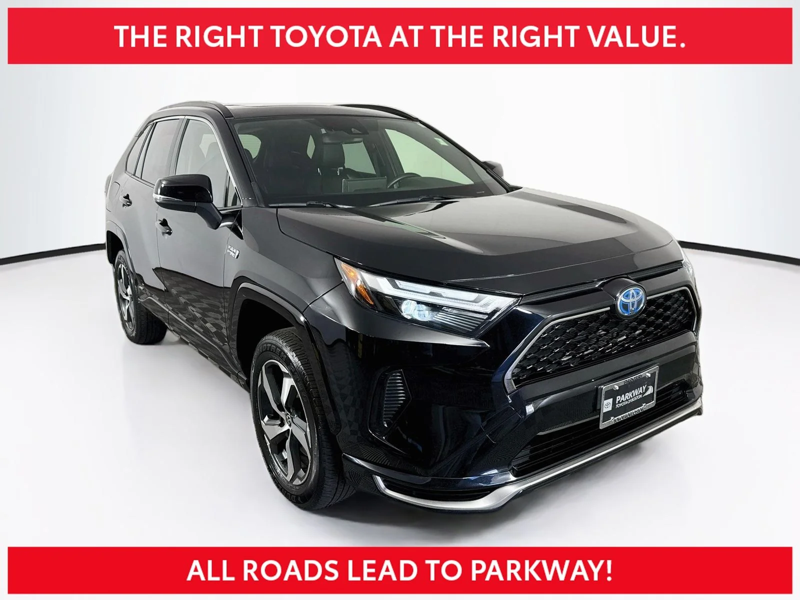 Certified Used 2024 Black Toyota SE image 1
