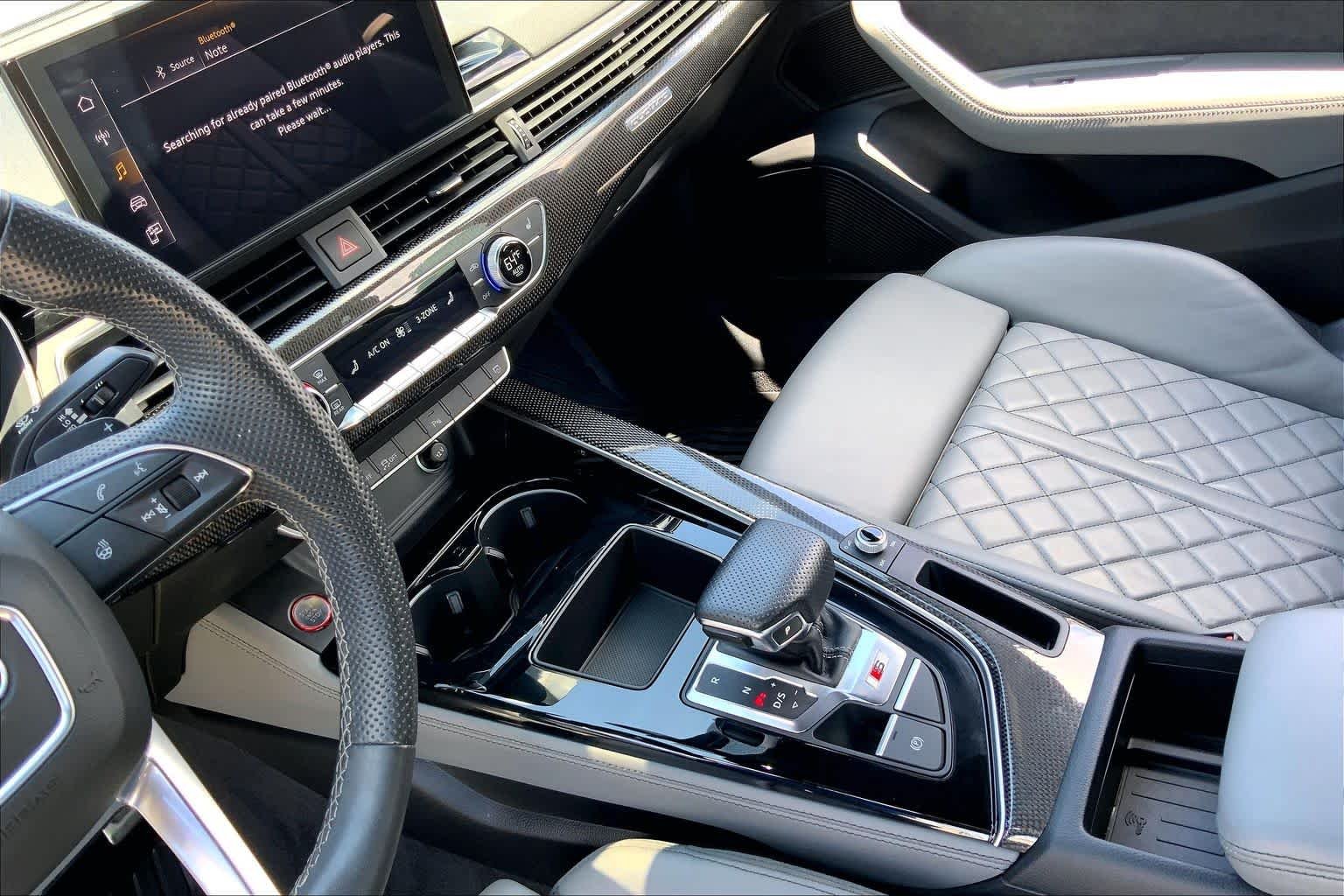 Used 2023 Glacier White Metallic Audi Premium Plus image 16