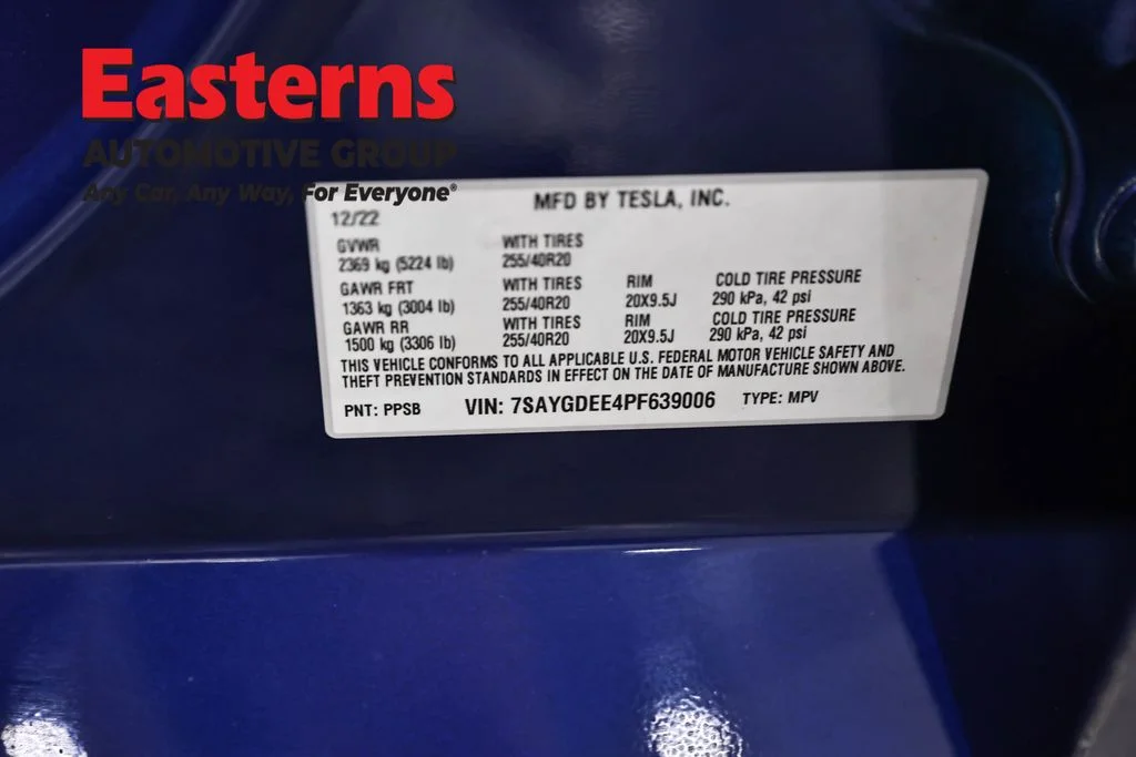 Used 2023 Blue Tesla Long Range image 30