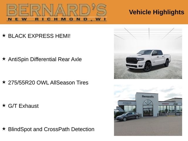 New 2027 Bright White Clearcoat RAM Express image 2
