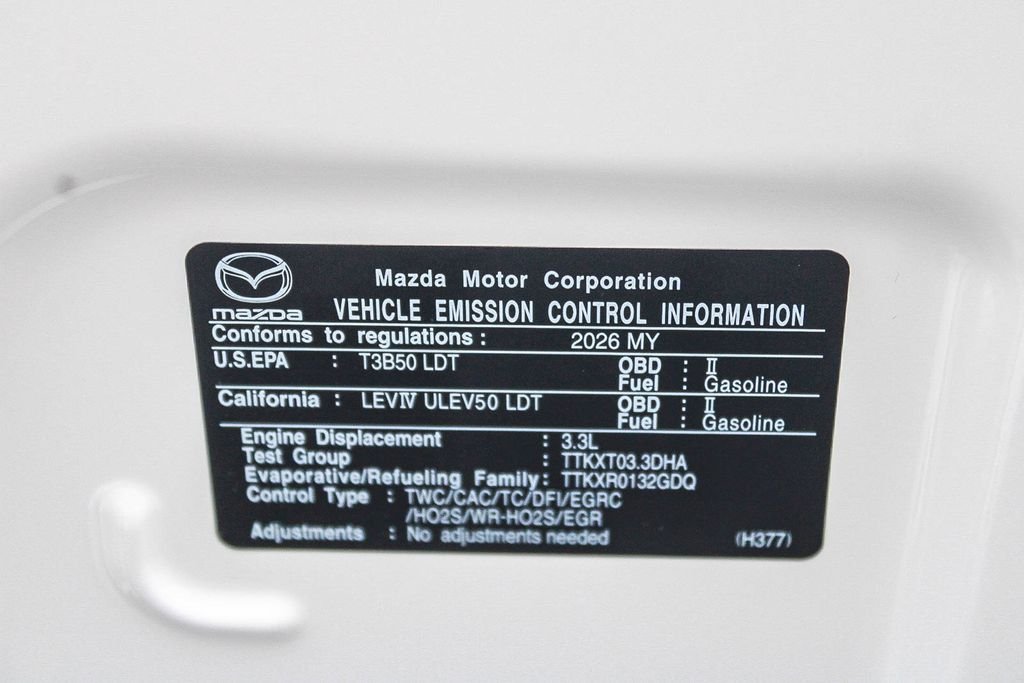 New 2026 Rhodium White Premium Mazda 3.3 Turbo S Premium AWD image 13