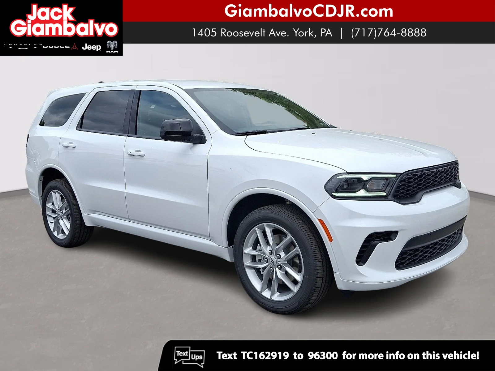 New 2026 White Knuckle Clearcoat Dodge GT image 1