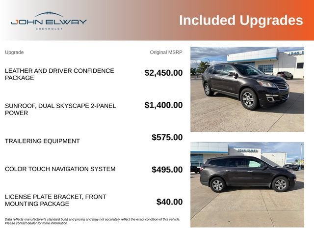 Used 2017 TUNGSTEN METALLIC Chevrolet LT image 6