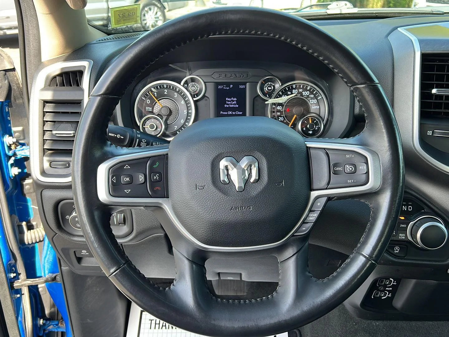 Used 2020 Hydro Blue Pearlcoat Ram Big Horn image 7