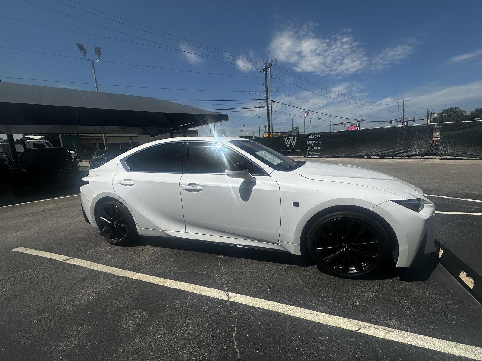 Used 2024 Ultra White Lexus IS 350 F SPORT Design image 3