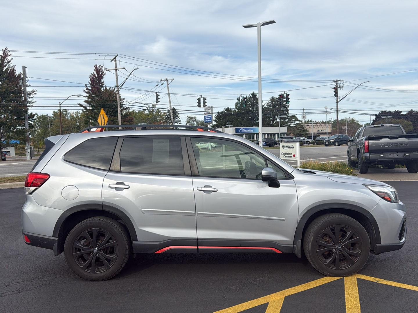 Used 2019 Ice Silver Metallic Subaru Sport image 2