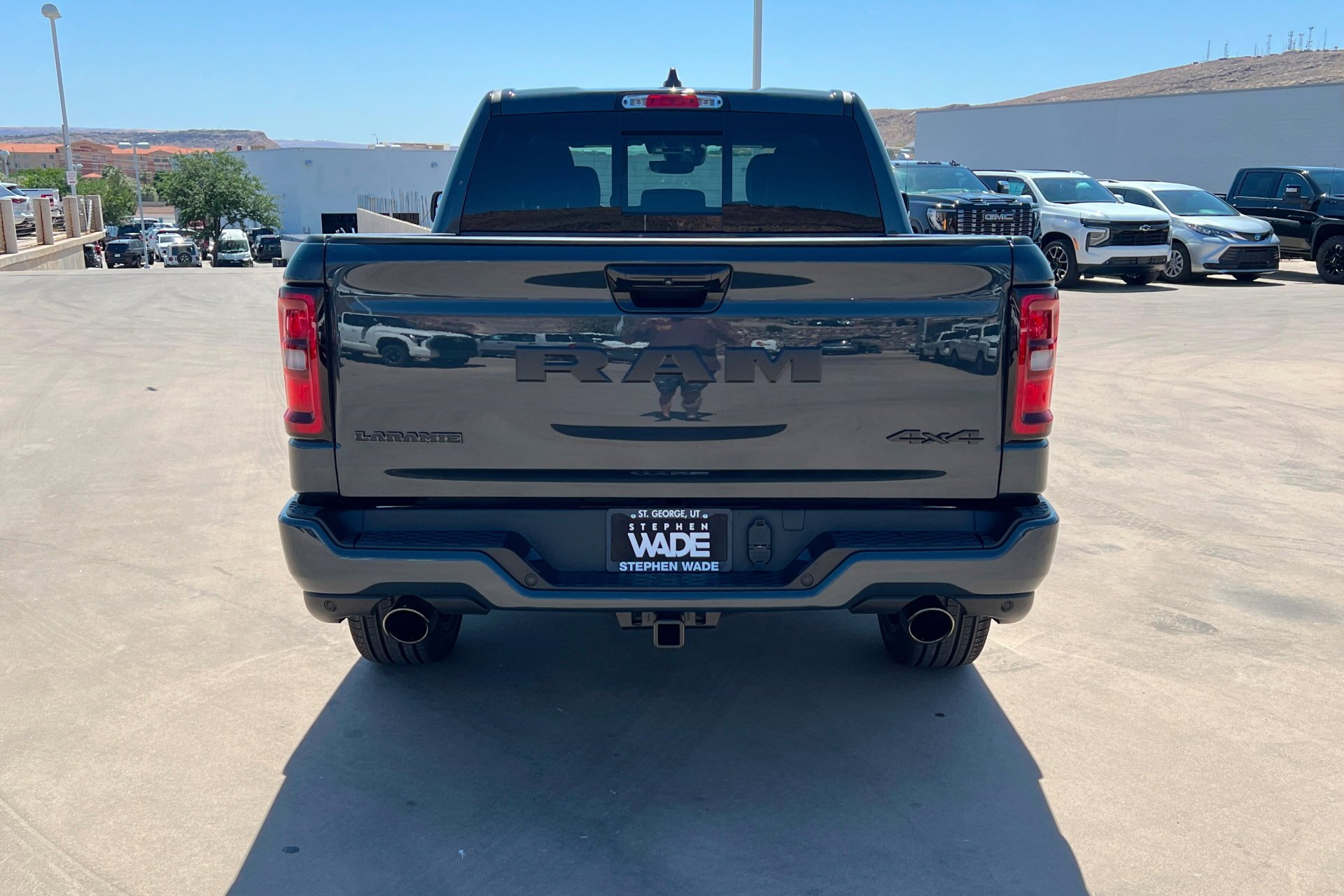 New 2026 Forged Blue Metallic Exterior Paint RAM Laramie image 5