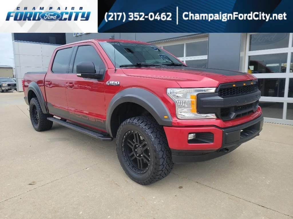 Used 2020 Red Ford XLT Roush Off Road image 1