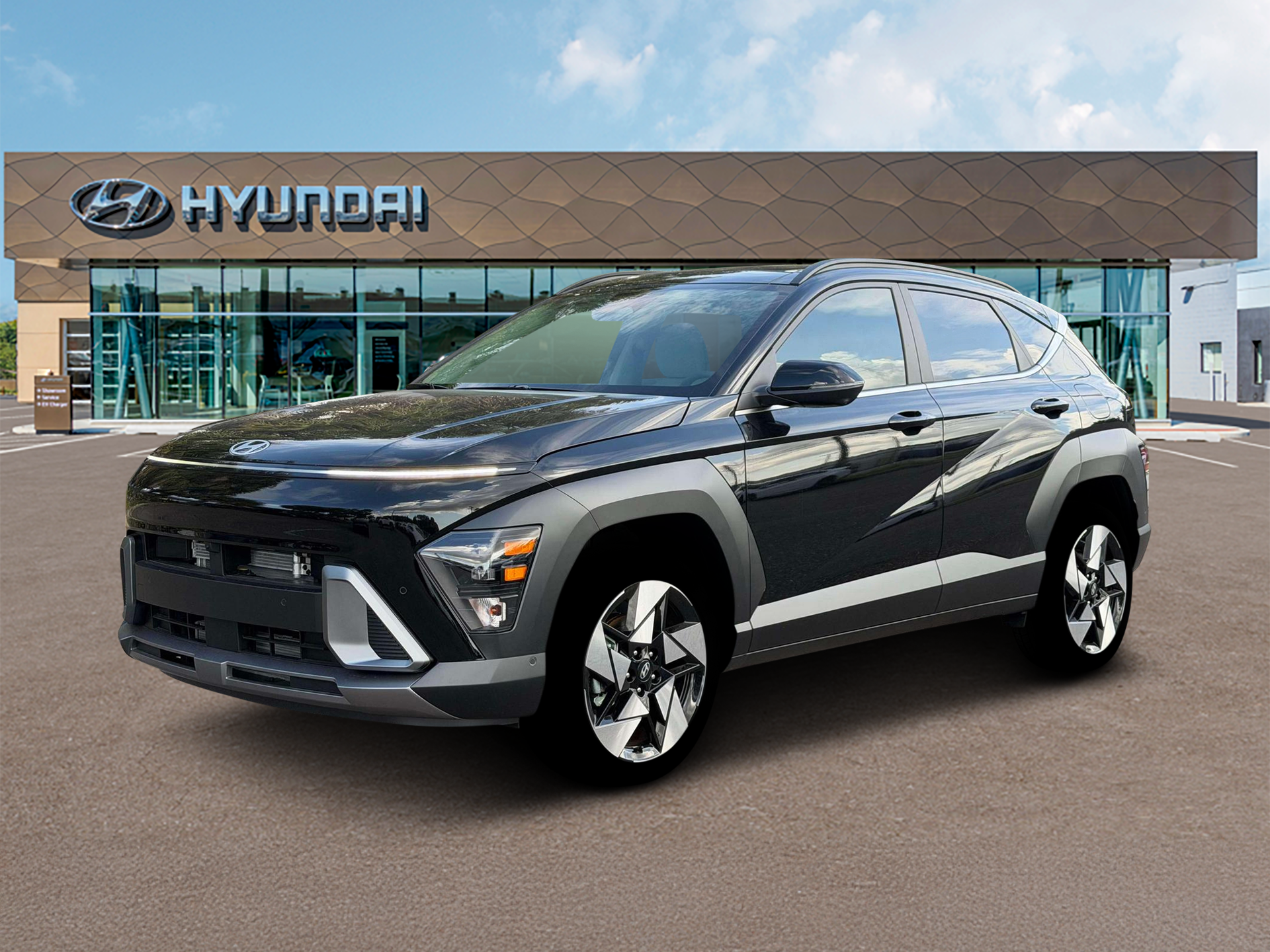 New 2026 Abyss Black Pearl Hyundai Limited AWD image 2