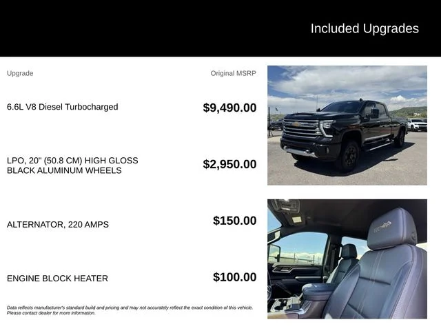 Certified Used 2024 Black Chevrolet High Country image 5