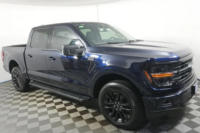 New 2026 Antimatter Blue Metallic Ford XLT image 1