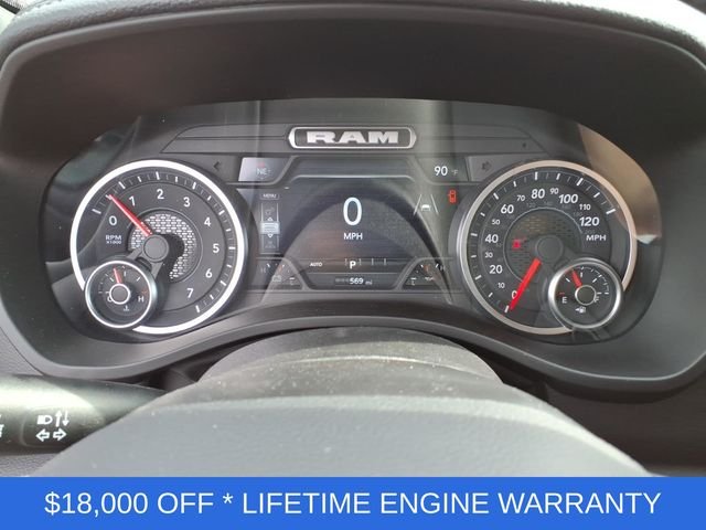 New 2026 Serrano-Green Metallic Exterior Paint RAM Laramie image 17