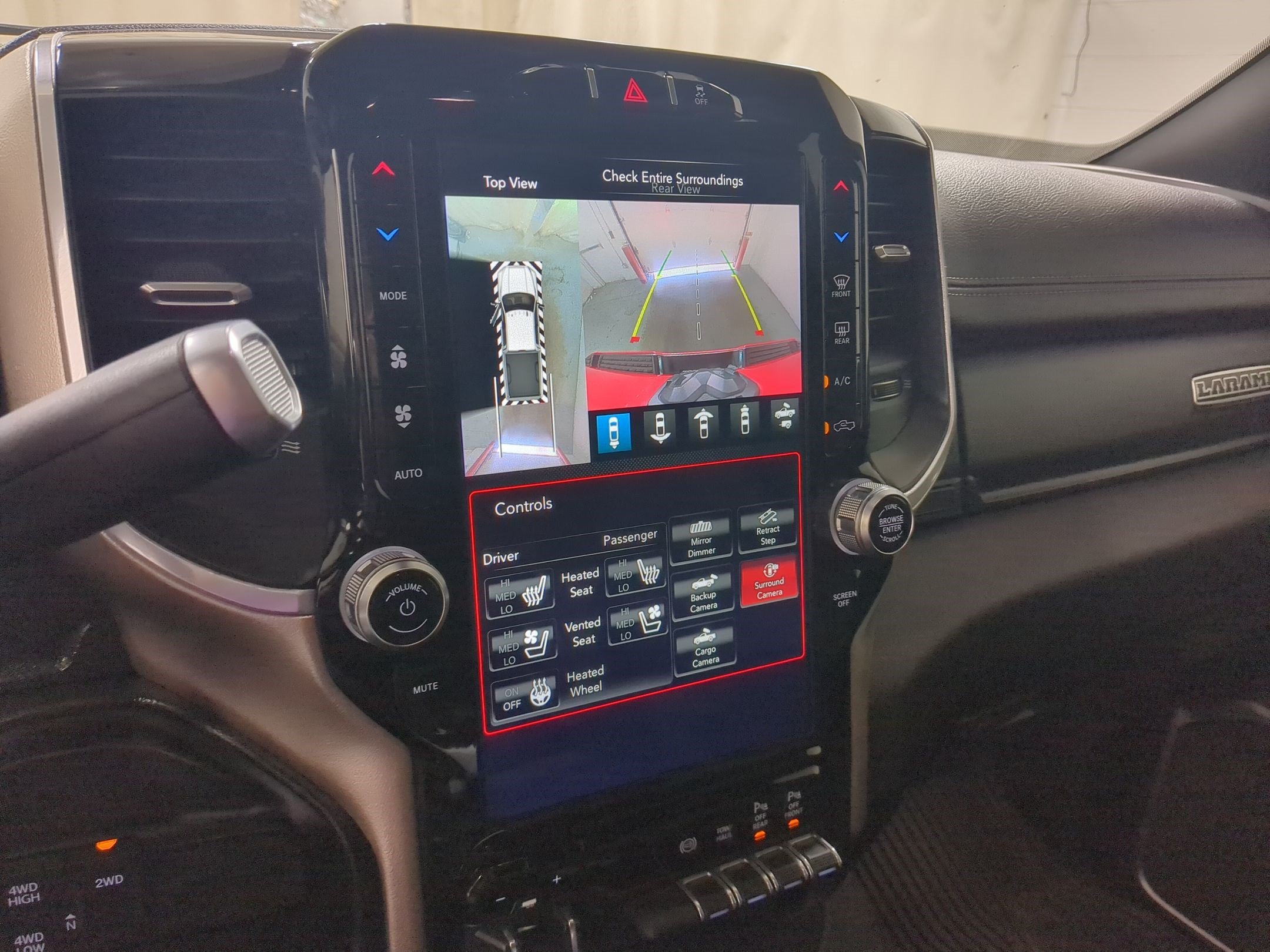 Used 2019 Flame Red Clearcoat Ram Laramie image 25