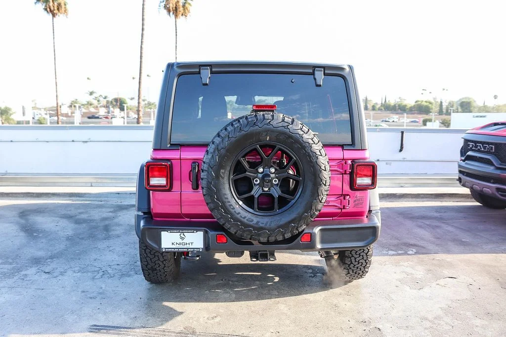 New 2026 Red Jeep Willys image 8