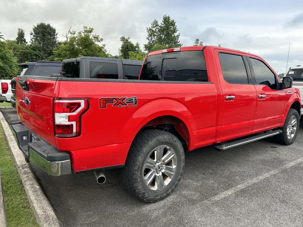 Used 2018 Race Red Ford XLT image 4
