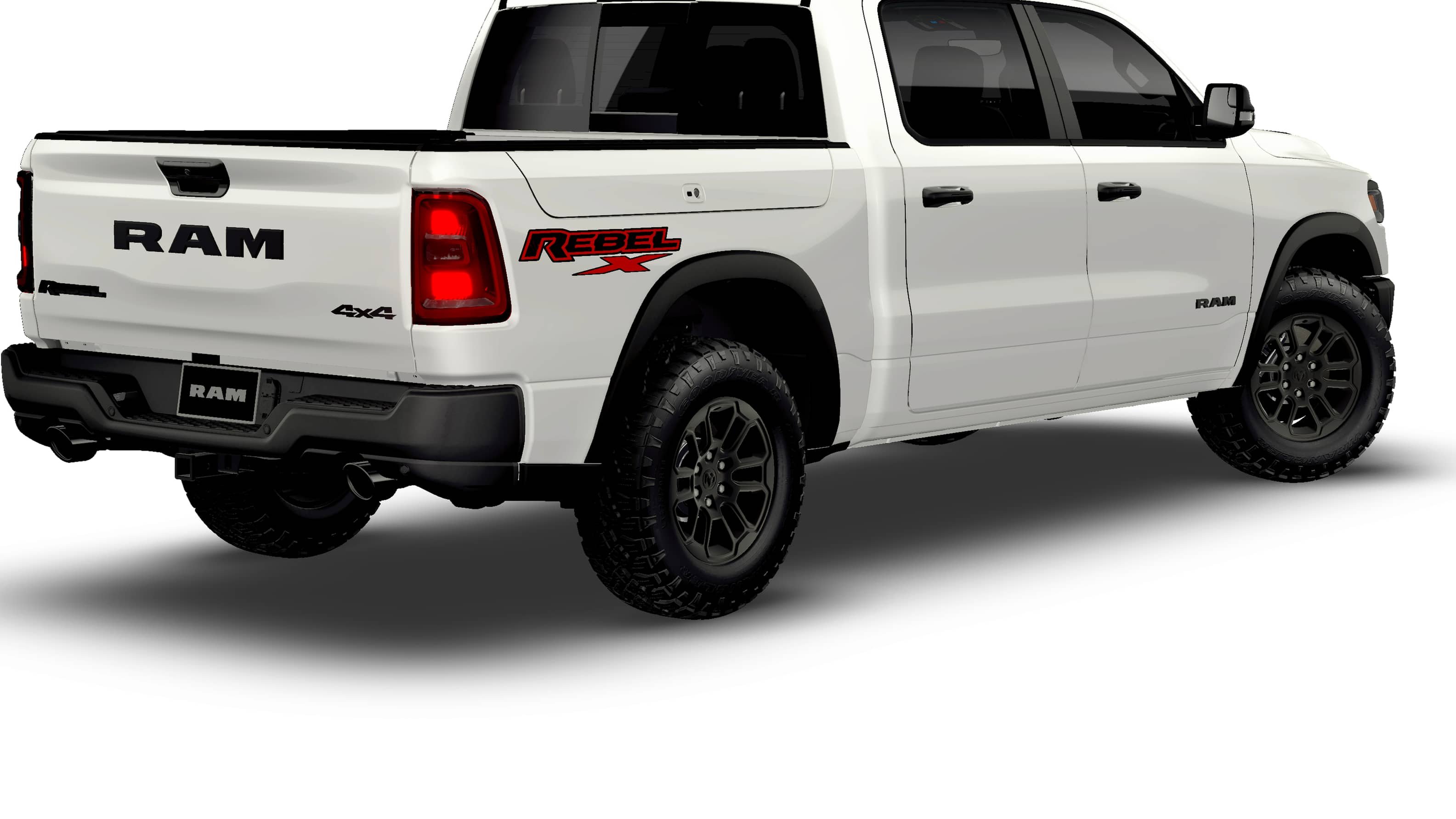 New 2026 Bright White Clear-Coat Exterior Paint RAM Rebel image 14
