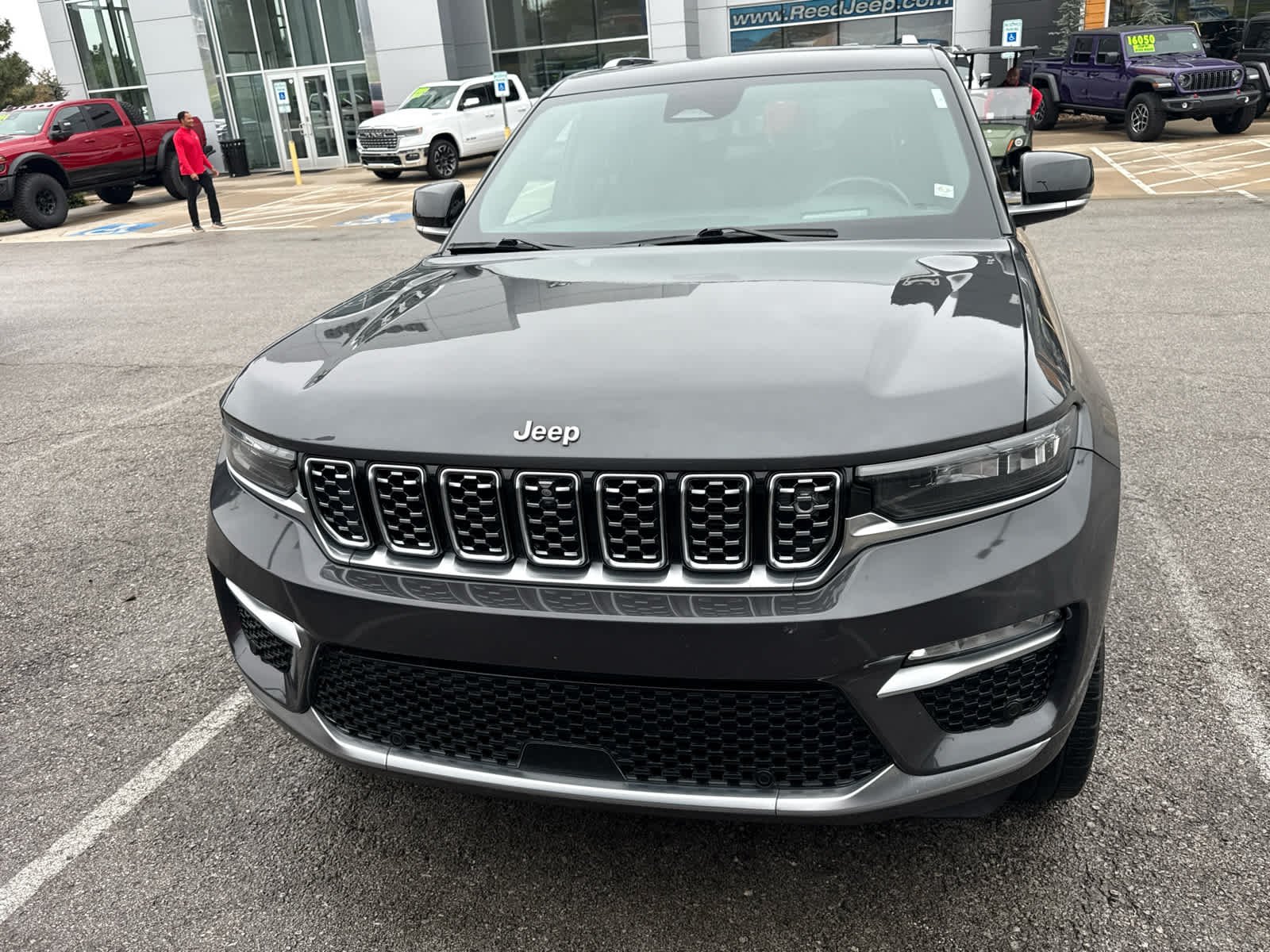 Used 2022 Jeep Grand Cherokee Summit Reserve with VIN 1C4RJHET3N8501401 for sale in Kansas City