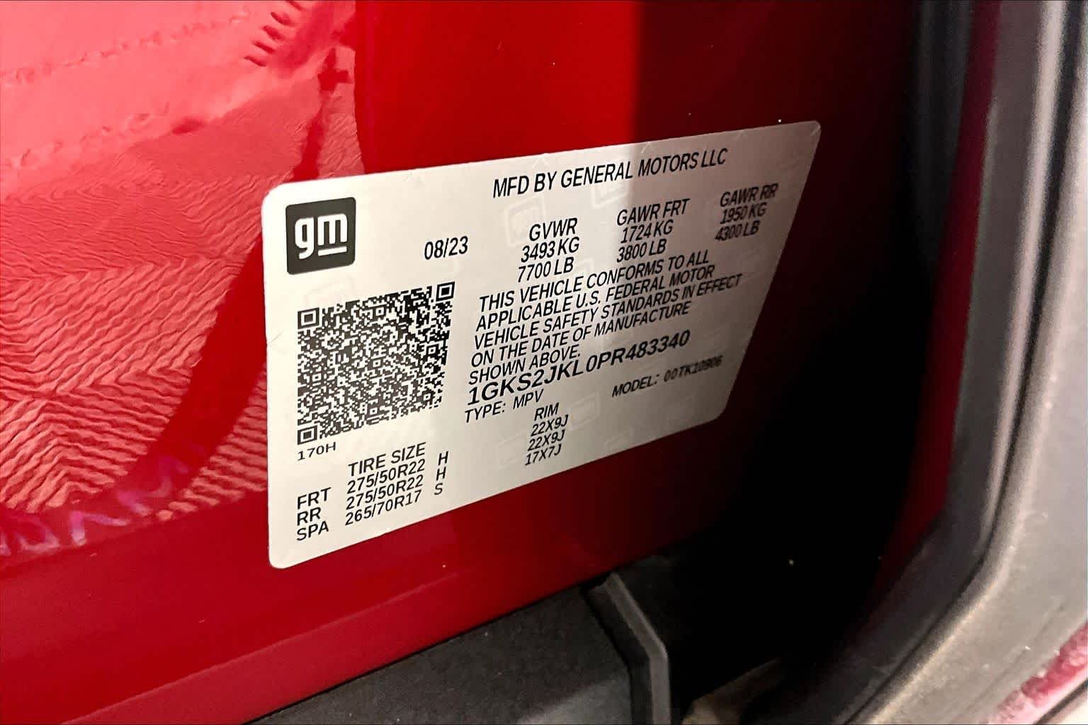 Certified Used 2023 Volcanic Red Tintcoat GMC Denali image 36