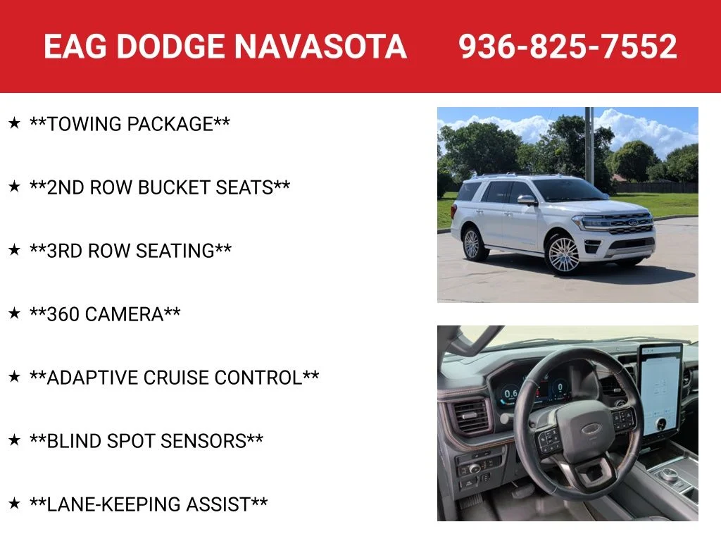 Used 2022 White Ford Platinum image 8