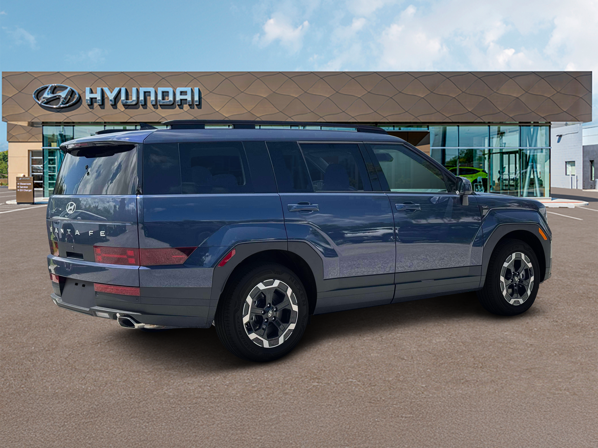 New 2027 Atlantis Blue Hyundai SEL FWD image 8