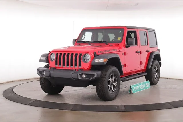 Used 2020 Red Jeep Unlimited Rubicon image 10