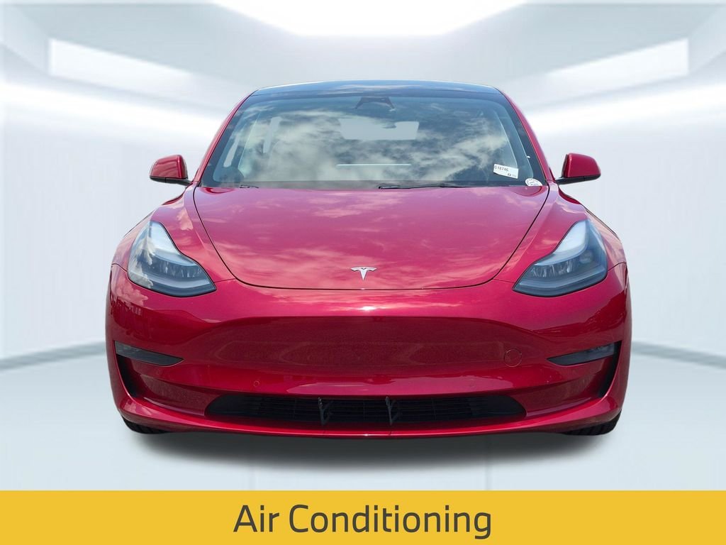 Used 2022 Red Tesla Long Range image 11