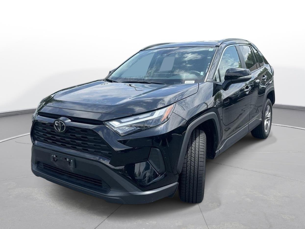 Certified Used 2025 Midnight Black Metallic Toyota XLE image 2