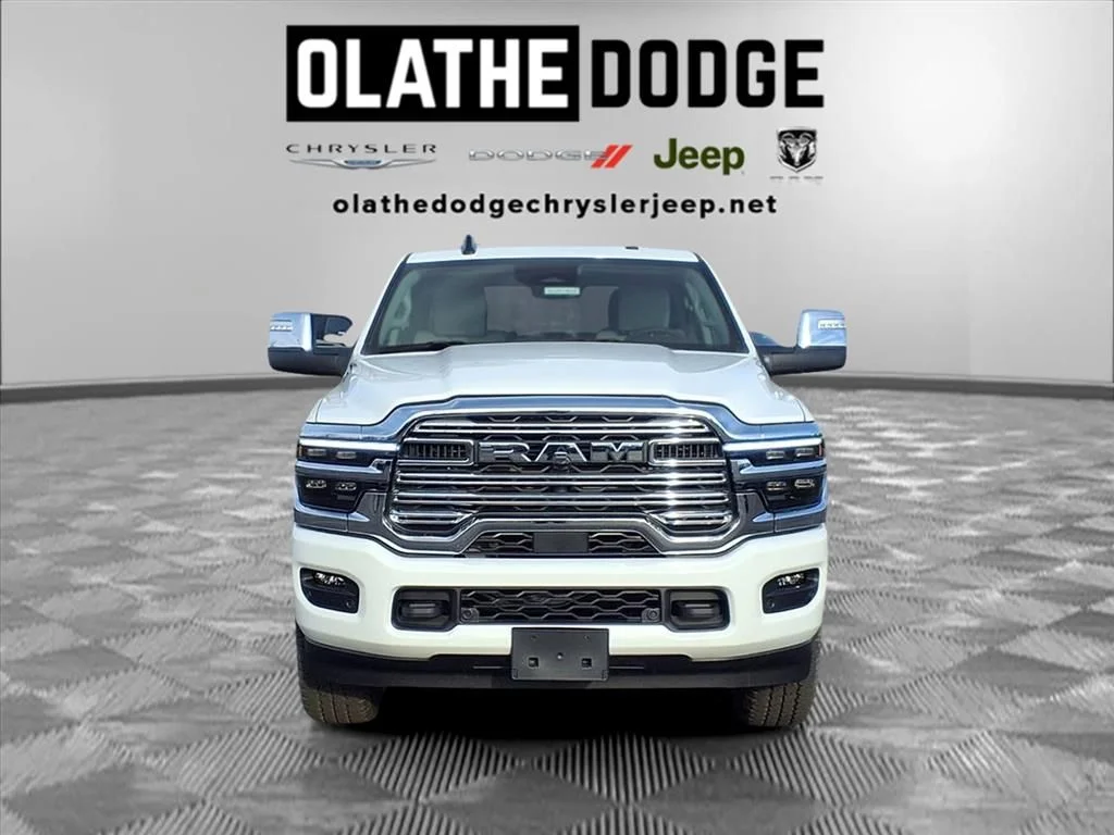 New 2026 Bright White Clear-Coat Exterior Paint RAM Laramie image 37