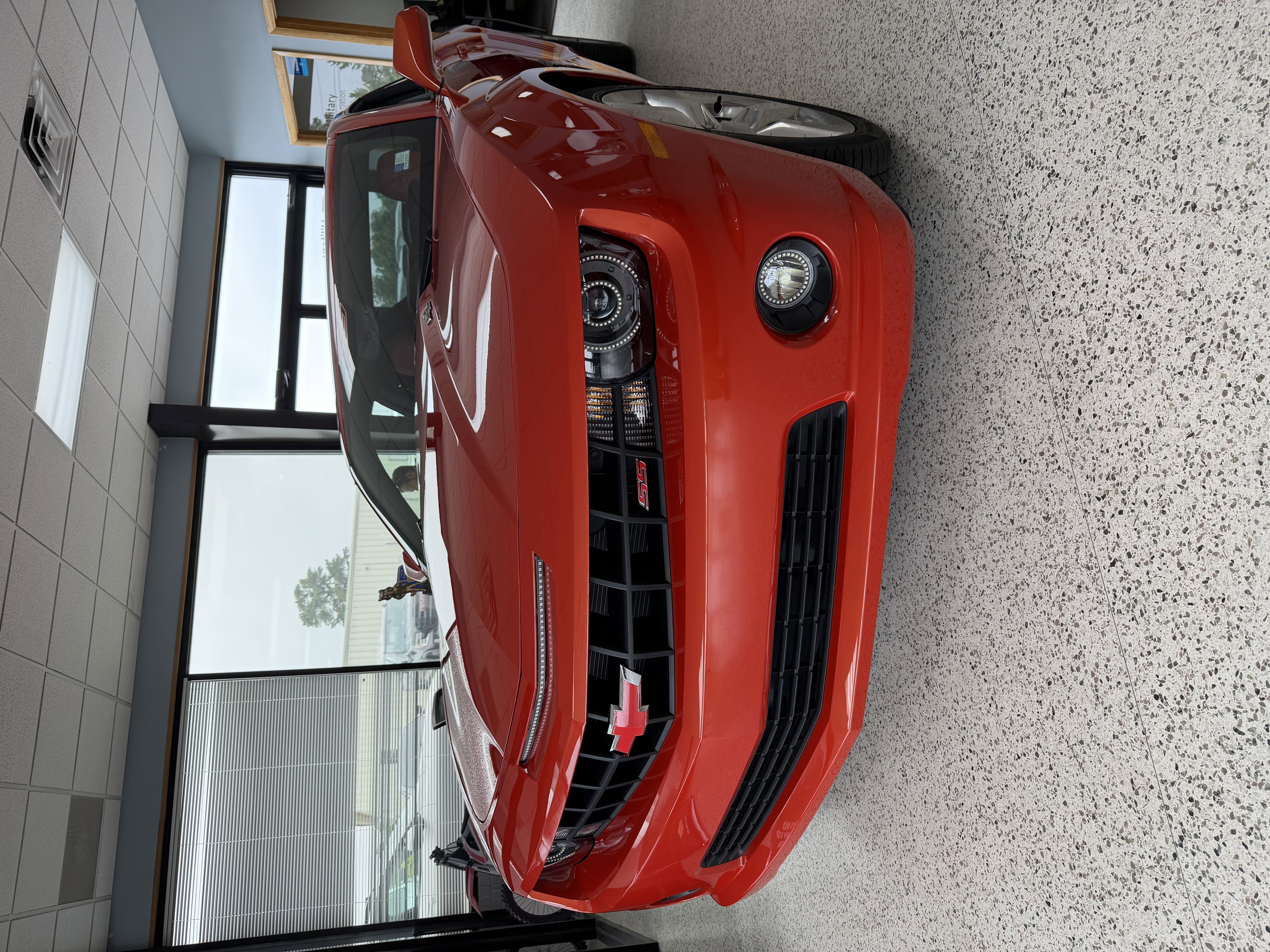 Used 2010 Inferno Orange Metallic Chevrolet 2SS image 6