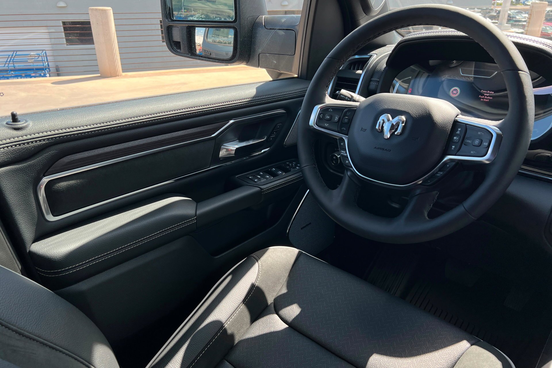 New 2026 Forged Blue Metallic Exterior Paint RAM Laramie image 12