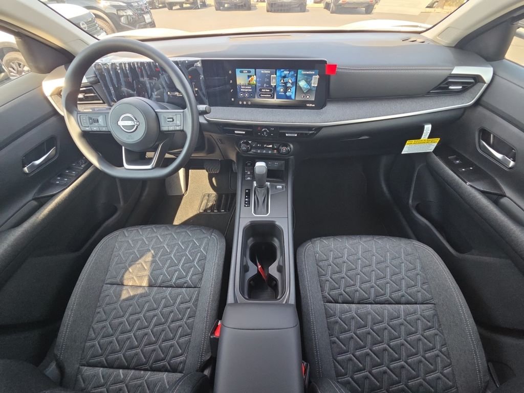 New 2026 Aspen White TriCoat / Super Black Two-tone Nissan SV image 19