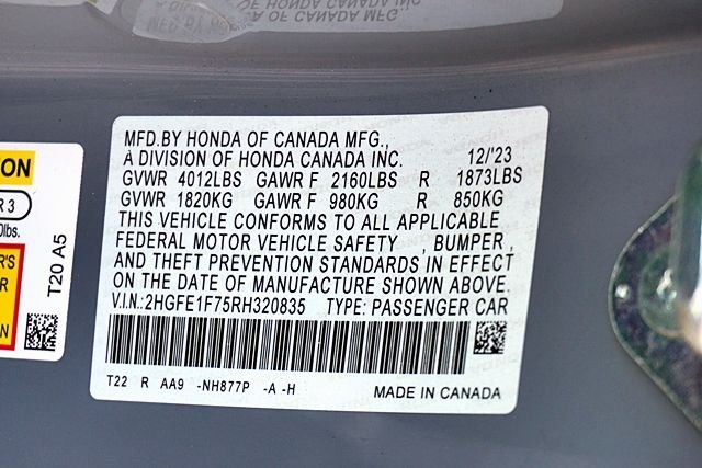 Used 2024  Honda EX image 11